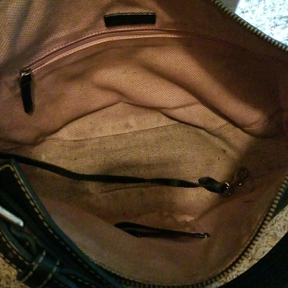 Dooney&Bourke hobo black handbag - Picture 2 of 3